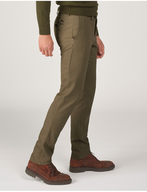 Magnus-P 27 regular-fit chino – kleur Forest