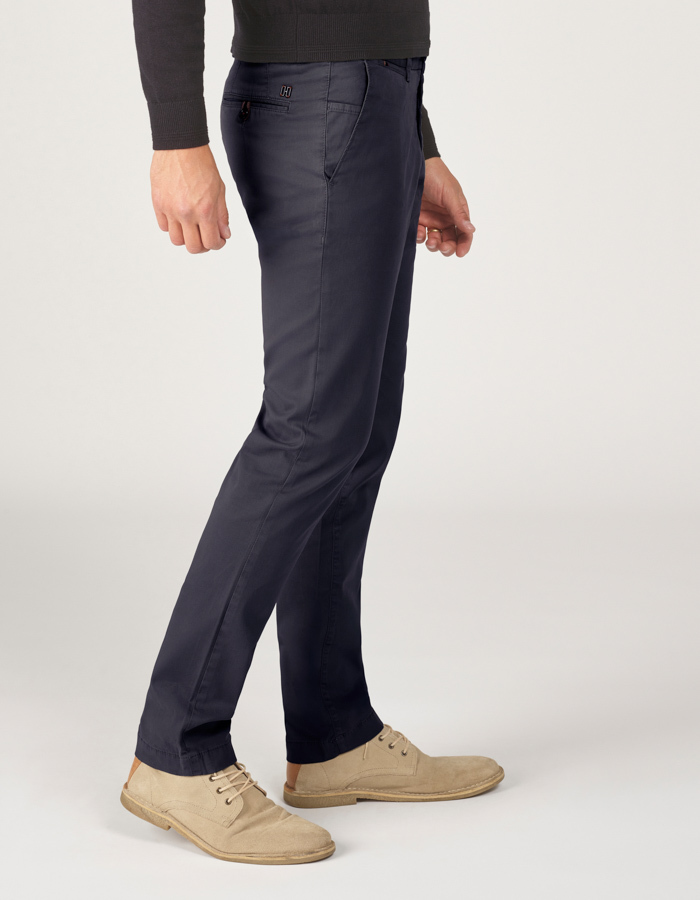 Sidney-P 21 slim-fit chino – Navy