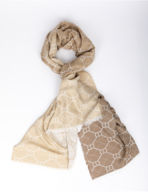 Twinset sjaals beige