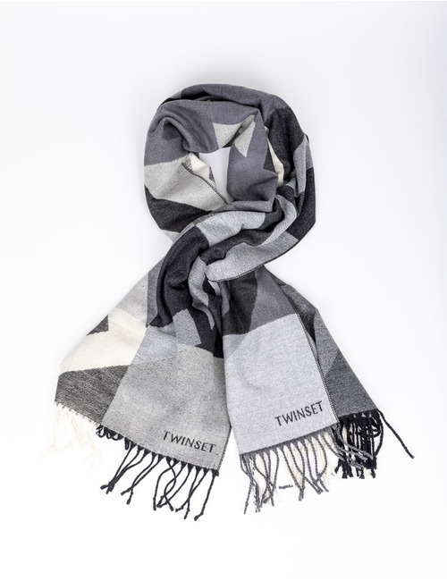 Twinset sjaals grijs