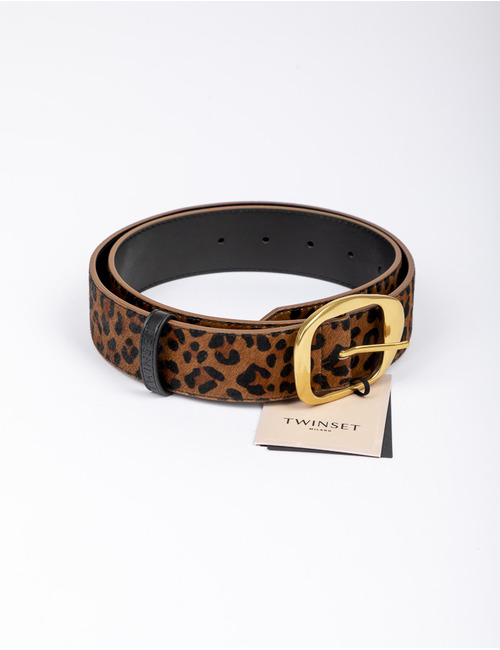 Twinset riem leopard