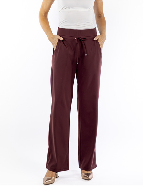 Raffaello Rossi broek bordeaux