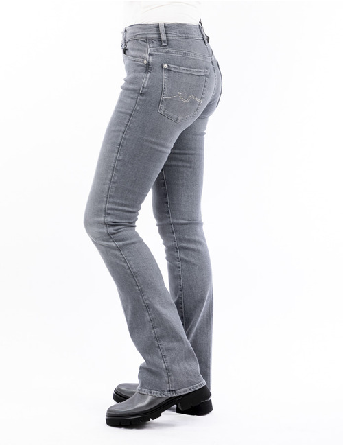 7 For All Mankind regular fit jeans grijs