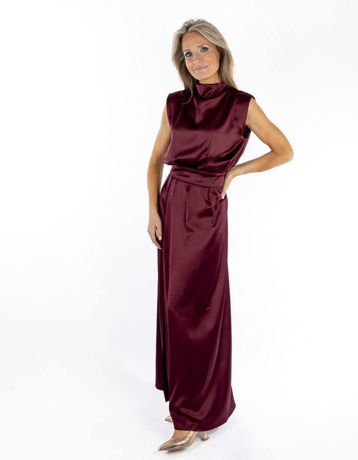 Lalotti kleed bordeaux