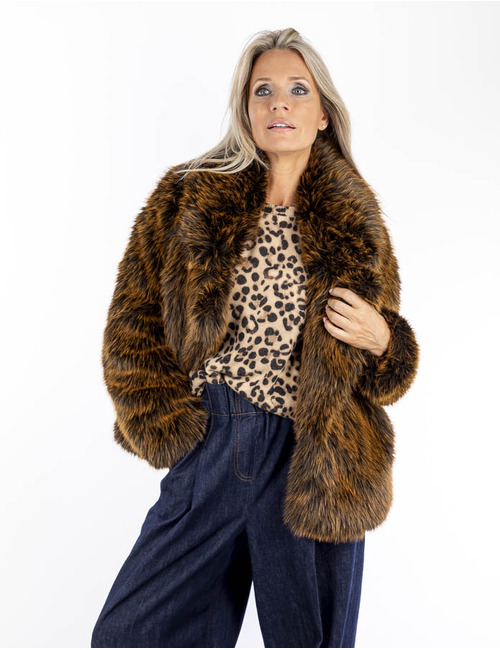 Semi Couture mantel bruin