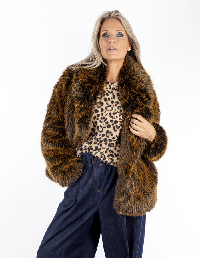 Semi Couture mantel bruin