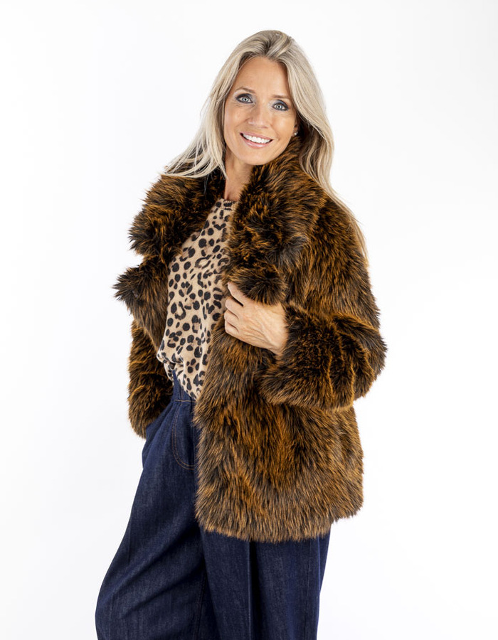 Semi Couture mantel bruin