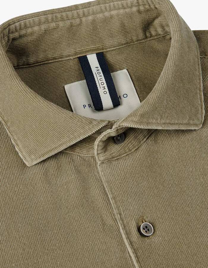 Corduroy overhemd in relaxed fit