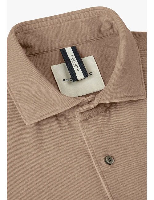 Corduroy overhemd in relaxed fit
