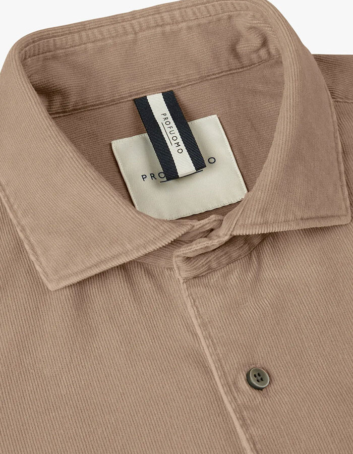 Corduroy overhemd in relaxed fit