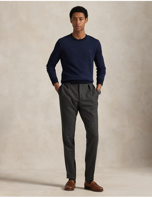 Ralph Lauren pull met ronde hals blauw