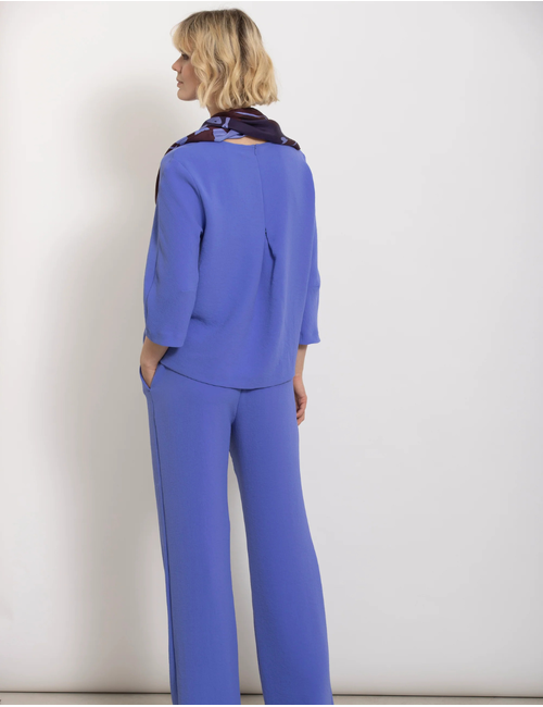 Gigue lange mouw bloes blauw