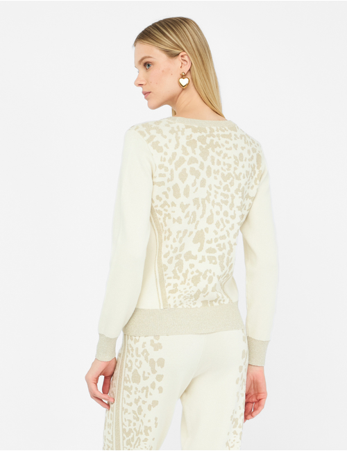 Liu Jo lange mouw sweater goud