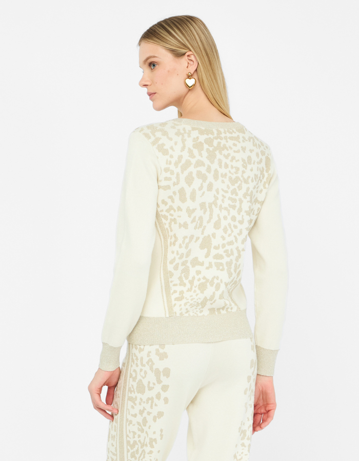 Liu Jo lange mouw sweater goud