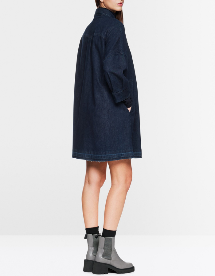 Marccain kleed blauw