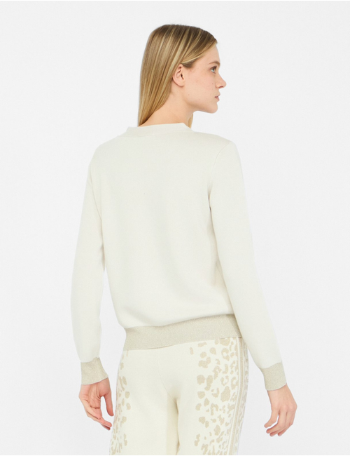 Liu Jo lange mouw sweater goud