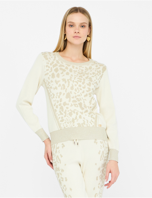 Liu Jo lange mouw sweater goud