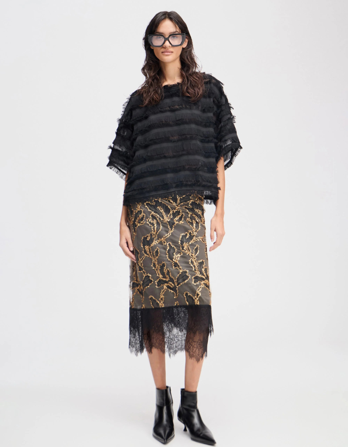 Munthe tops zwart