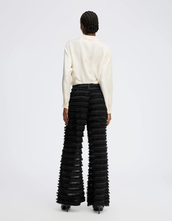 Munthe geklede broek zwart
