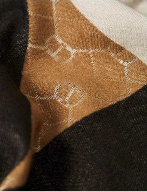 Twinset sjaals camel