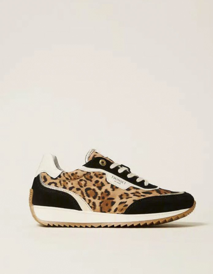 Twinset sneaker leopard