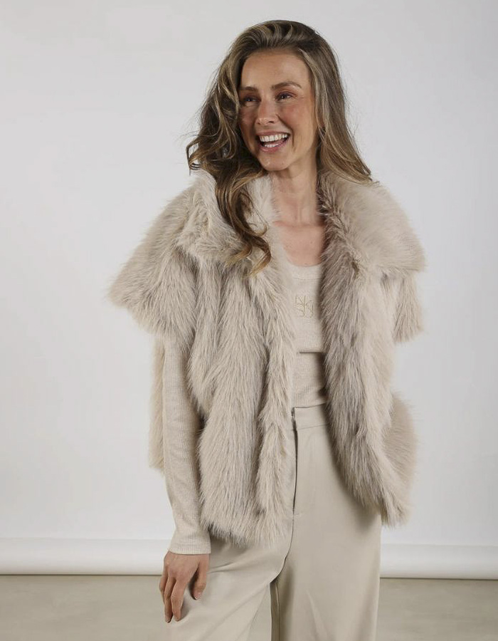 Nukus jas beige