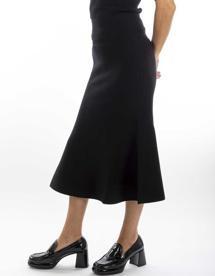 Twinset midi rok zwart
