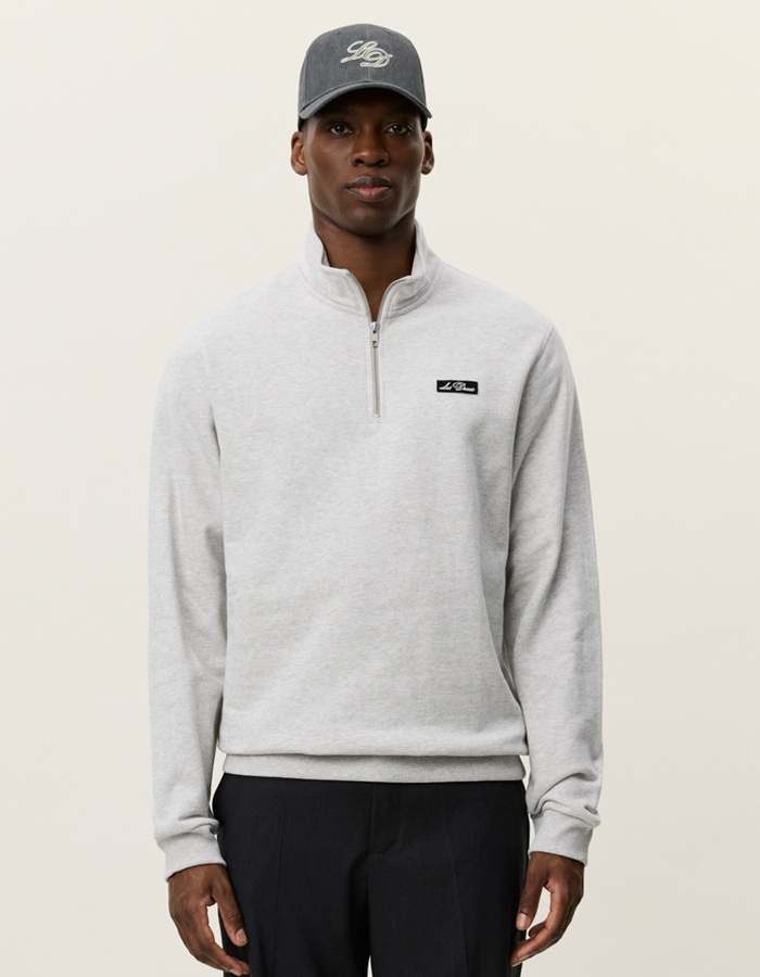 Patch Half-Zip Sweatshirt