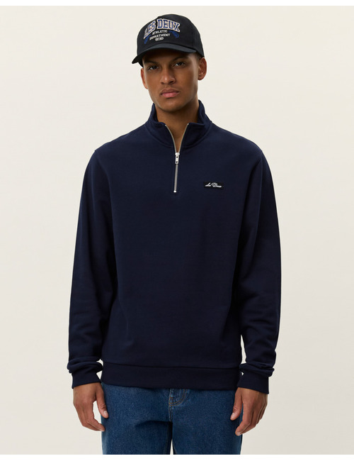 Patch Half-Zip Sweatshirt