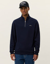 Patch Half-Zip Sweatshirt