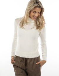 Kocca pull rolkraag beige