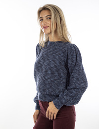 Kocca lange mouw pull blauw