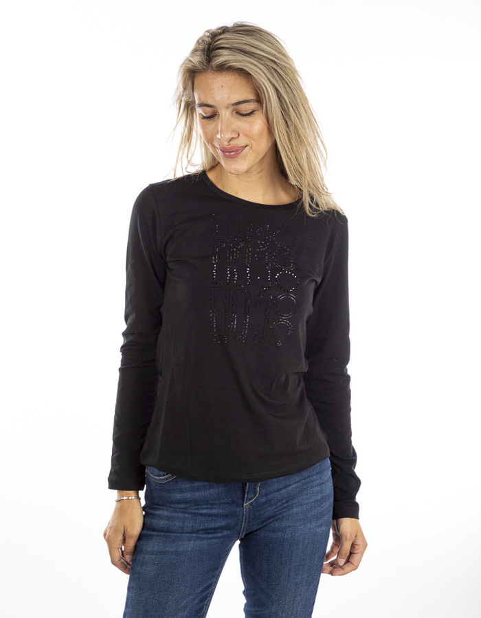 Liu Jo t-shirt zwart