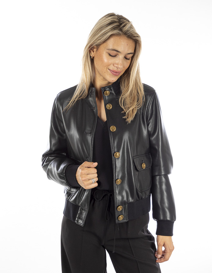 Twinset jas zwart