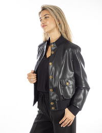 Twinset jas zwart