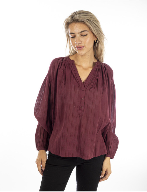 Vanessa Bruno bloes bordeaux