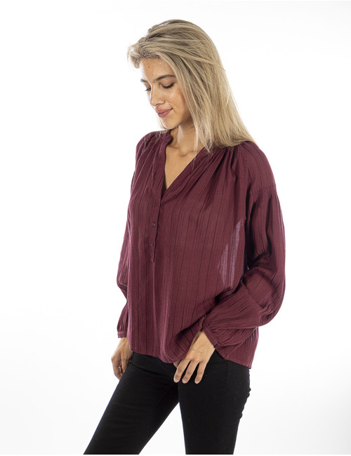 Vanessa Bruno bloes bordeaux