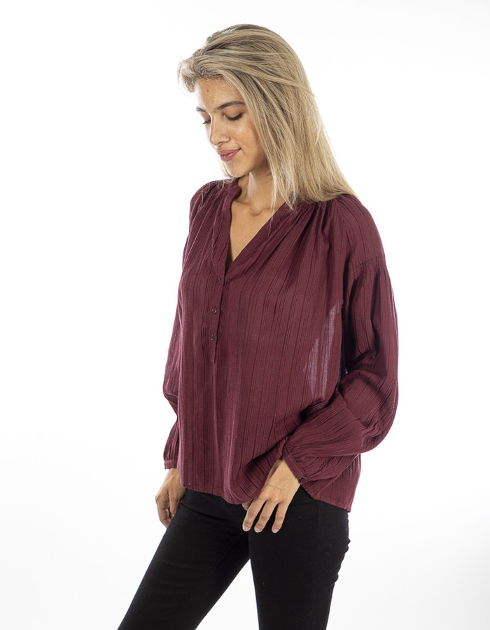 Vanessa Bruno bloes bordeaux