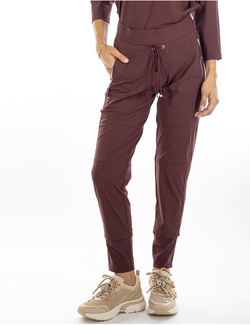 Raffaello Rossi broek bordeaux
