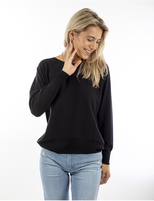 Due Amanti pull zwart