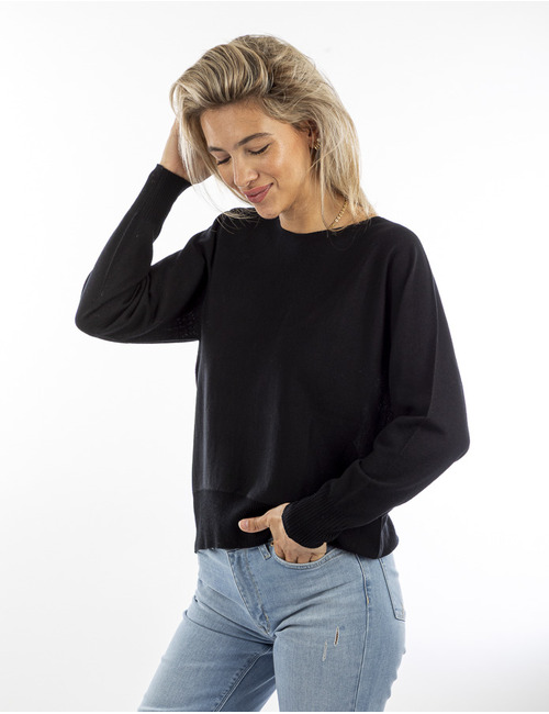 Due Amanti pull zwart