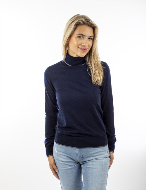 Kocca lange mouw pull blauw