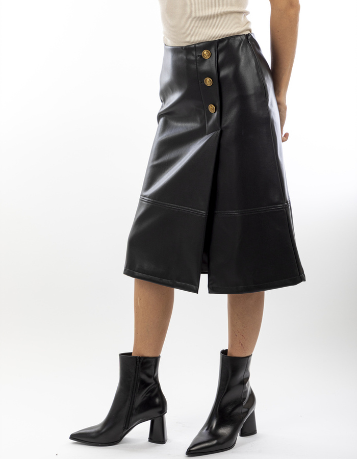 Twinset midi rok zwart