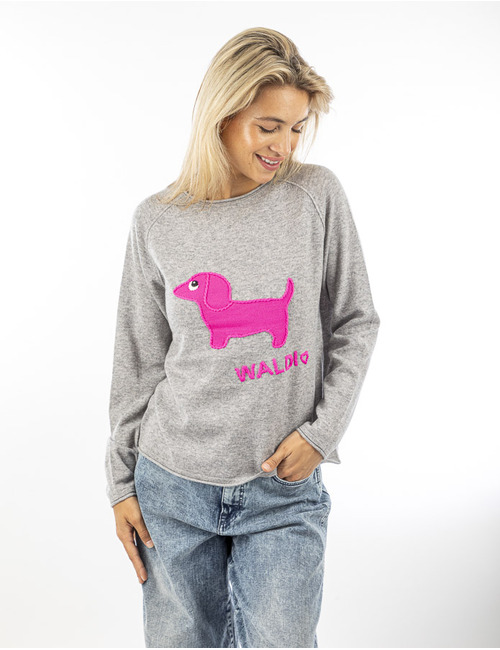 Grace sweater grijs