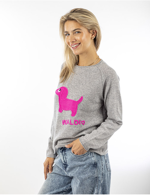 Grace sweater grijs