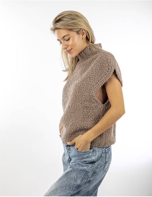 Grace sweater bruin