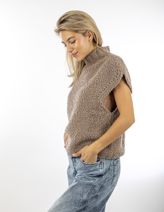 Grace sweater bruin