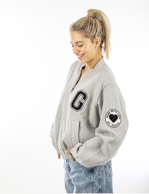 Grace sweater grijs