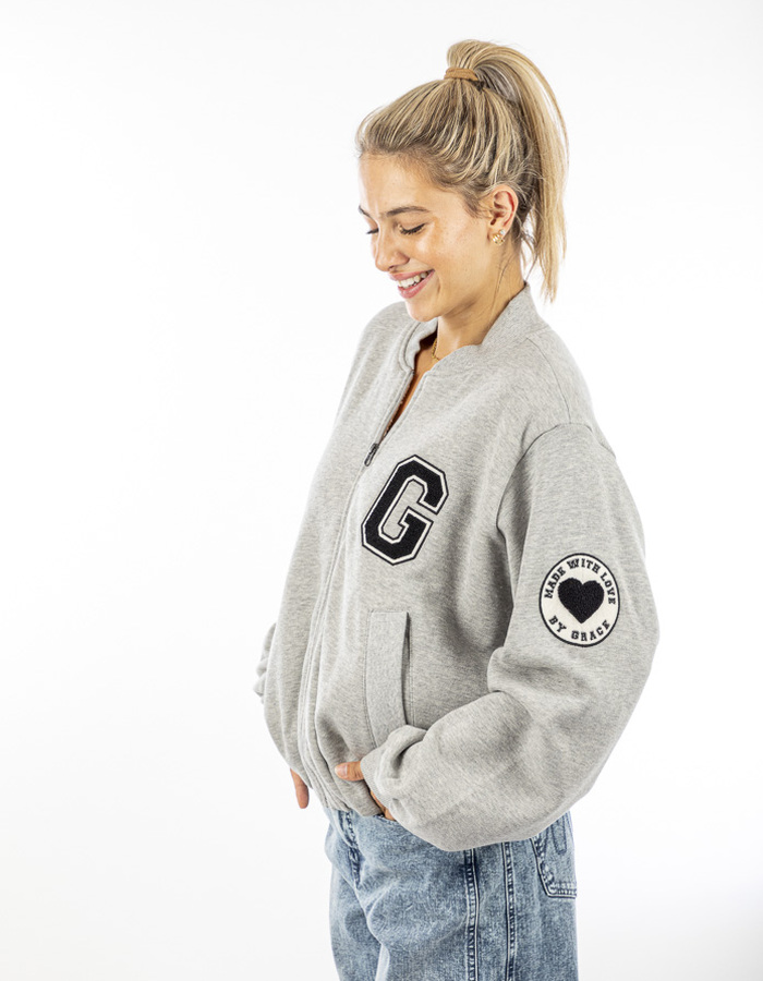 Grace sweater grijs