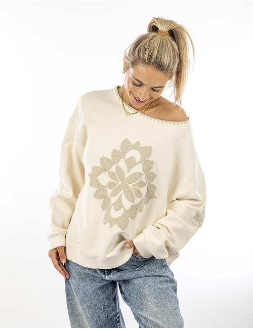 Grace sweater ecru